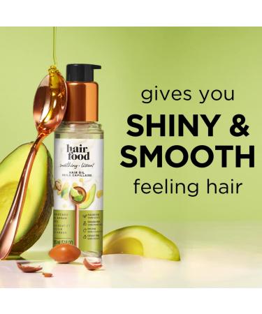 Hair Food Sulfate-Free Dye-Free Smoothing Treatment with Argan and Avocado Hair Oil 3.2 Fl Oz - Buy Online on SooperMarket.com