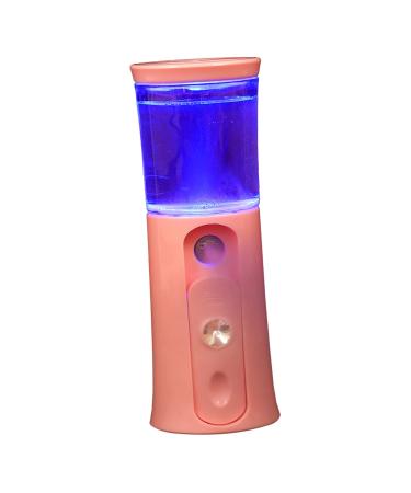 Baluue 1 Set Hydrating Instrument Mist Sprayer Mist Facial Mister Hydrating Mister Face Steamer Pink Abs