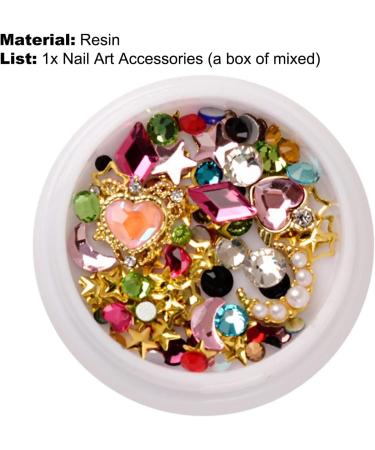 Worparsen 1 Box Nail Art Decor Shining Sailor Moon Themed Nail Decor Manicure Designs Stylish - Buy Online on SooperMarket.com