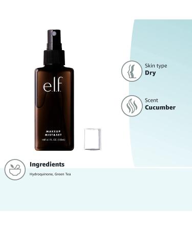 E.L.F. Makeup Mist & Set - Clear Facial Spray 4.1 fl oz | Long-Lasting Finish - Buy Online on SooperMarket.com