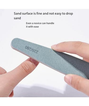 Kuuddker 6-Piece Nail File Manicure Tool Set Washing Sand Polishing Sponge Manicure Professional Nail Trimming Tools - Buy Online on SooperMarket.com