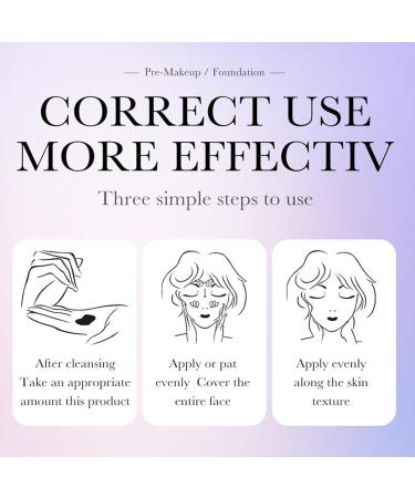 Makeup Base Primer Dust-Proof and Anti-UV Primer for Hydrating Face Skin - Facial Skin Care Products for Traveling Business Trips Home Working Gathering Dating Hondony - Buy Online on SooperMarket.com