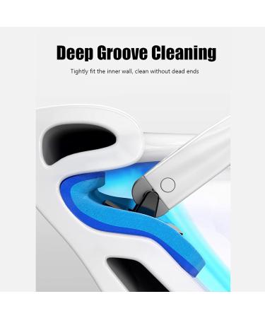 Disposable Toilet Brush with 40 Refills | Effective Toilet Bowl Cleaner Wand Set with Storage Caddy | Effortless Cleaning & Hygiene - Buy Online on SooperMarket.com