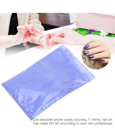 DIY Thermochromic Powder No Radioactivity Color Changing Pigment Powder for Nail Shop for Beauty Salon for Home(Dark blue to light purple Reindeer) - Buy Online on SooperMarket.com