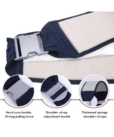 Breathable Baby Carrier Newborn Quick Drying Adjustable Thick Shoulder Straps for Toddlers up to 20kg (Gray) | Summary Baby - Buy Online on SooperMarket.com
