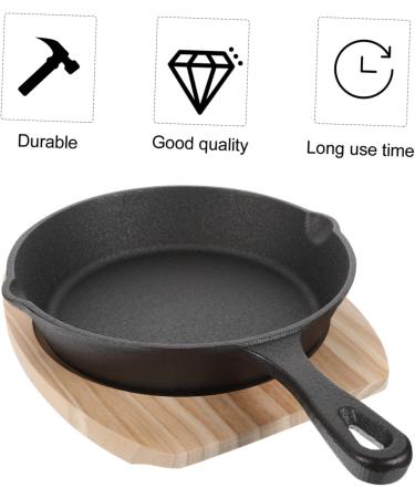 Frying Pan Japanese Frying Pot Outdoor Cooker Breakfast Griddle BBQ Grill Pan Iron Skillet Frying Pan Cooking Utensils Pan Camping Pots Mini Pan Japan (Color : 14cm Size : 24X15.5X3CM) 24X15.5X3CM 14cm - Buy Online on SooperMarket.com