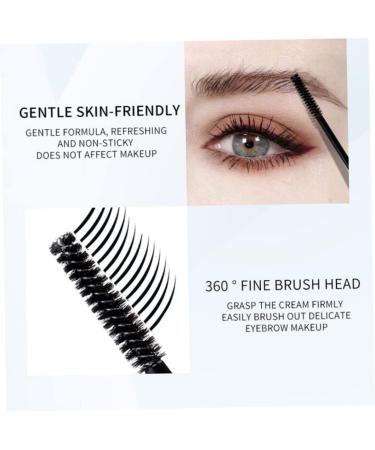 Clear Eyebrow Setting Gel Waterproof Liquid Brow Shaping Gel Long Lasting Brow Gel with Brush 2PCS eyebrow styling wax - Buy Online on SooperMarket.com
