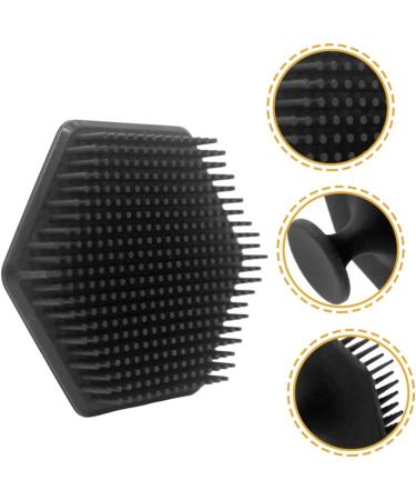 Buy NOLITOY Silicone Hair Massage Brush & Bath Scrubber - Exfoliate & Relax Anywhere - Buy Online on SooperMarket.com