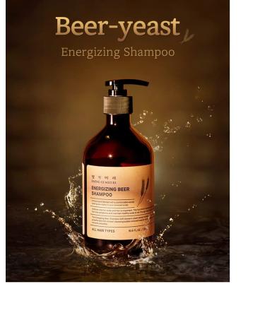 Daeng Gi Meo Ri Energizing Beer Shampoo 500ml | Anti-Hair Loss & Hair Growth | Vitamin B Complex & Beer Yeast Extract - Buy Online on SooperMarket.com
