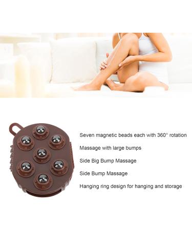 Manual Magnetic Beads Gloves Massager Handheld Roller Guasha Massager with Magnetic Beads 360 Degree Rotating Multifunctional Manual Massager - Buy Online on SooperMarket.com