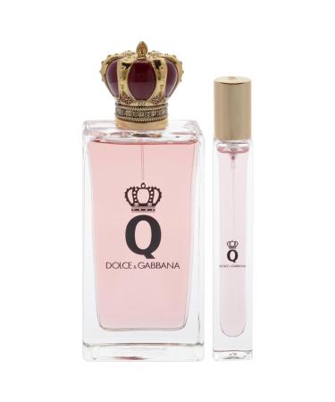 Dolce and Gabbana Q for Women - 2 Pc Gift Set 3.3oz EDP Spray 0.33oz EDP Spray - Buy Online on SooperMarket.com
