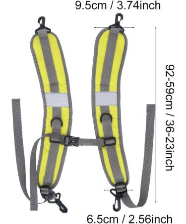 Durable Adjustable Nylon Backpack Straps | Replacement Shoulder Strap Accessories - Blue - Buy Online on SooperMarket.com