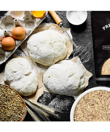 Presto Sales Almonds 16 oz - Fresh Raw Unblanched Almond Flour | KETO, PALEO & Vegan Friendly | Skin on, Premium Quality | Low Carb, High Protein Wheat Substitute for Baking | 1 lb Resealable Pouch - Buy Online on SooperMarket.com