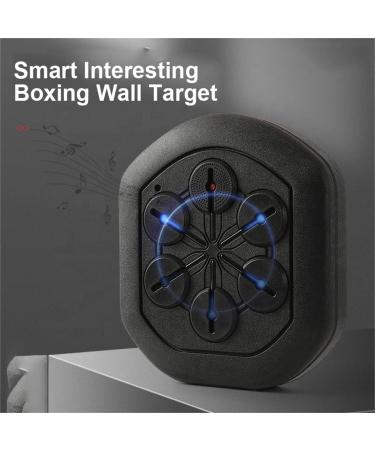 AA-SS Smart Music Boxing Machine with Gloves | Multi Musical Target Reaction Wall | Hit Targets to Music and Lighting - Buy Online on SooperMarket.com