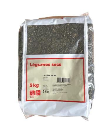 Dried French Green Lentils 5kg