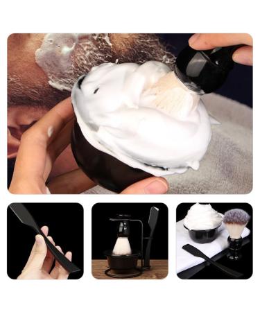 FOMIYES 3-in-1 Cleaning Brush Shaving Kit for Men - Shaving Brush Bowl Razor & Holder - Premium Male Grooming Set - Buy Online on SooperMarket.com
