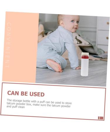 STAHAD 2pcs Powder Puff Box - Toddler Bath Sponge & Makeup Holder for Talcum Powder Dispenser - Buy Online on SooperMarket.com