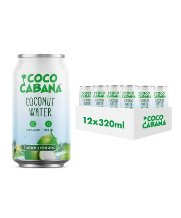 Coco Cabana Coconut Water Naturally Refreshing 12x320ml Cans