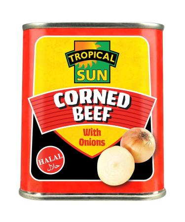 MASTropical Sun Corned Beef Onion Halal 340g-Fd