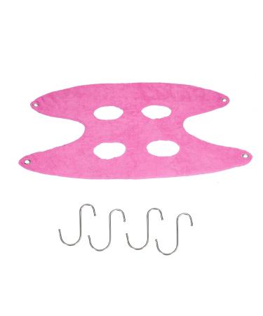 Zwzrfmzhml Dog Care Hammock - Pet Fur Care Harness & Nail Cutting Tool in Rose Red | Ideal for Pet Groomers - Buy Online on SooperMarket.com