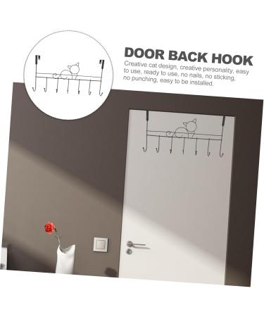 ABOOFAN Jacket Hanger Towel Rack Over Door Towel Hook Cabinet Hooks Over The Door Hook Hangers Clothes -Mounted - Buy Online on SooperMarket.com