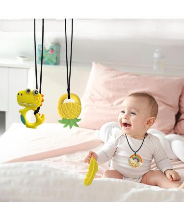 6 Packs Kielezeuge Silicone Chew Pendants for Autistic Children | Safe Sensory Bite Toys - Buy Online on SooperMarket.com