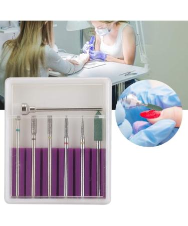 NAROOTE Nail Grinding Heads Nail Art Grinding Head Dead Skin Removal Nail Drill Bits Sanding Polishing Head Set(GH-06) - Buy Online on SooperMarket.com