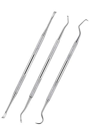 Dog Dental Tooth Scaler and Scraper Stainless Double Headed Tarter Remover Scraper Pet Teeth Cleaning Tools for Dog and Cat (3)
