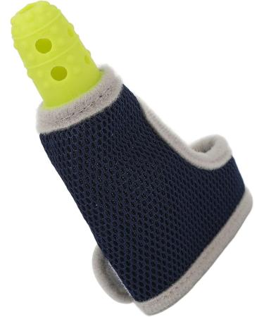 Soft Silicone Baby Glove - Breathable Adjustable Thumb Cuff Suction Control - Yellow - Buy Online on SooperMarket.com