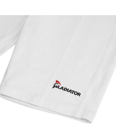 Shop Gladiator Sports Compression Shorts for Women - Black & White Size L | Ultimate Comfort & Performance - Buy Online on SooperMarket.com
