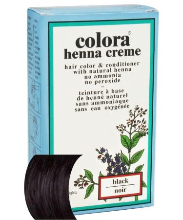 Colora Henna Creme Black 2 Ounce