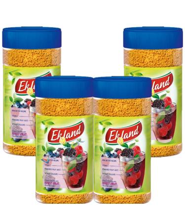 Ekoland Raspberry Multivitamin Lemon & Forest Fruit Flavoured Granulated Tea Drink 350g (4 Forest Fruit) Forest Fruit 4