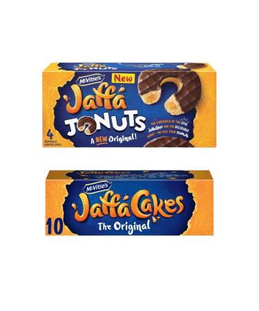 Orange Snack Bundle Containing Jaffa Cakes 10pk & Jaffa Jonuts 4pk (2 pack)