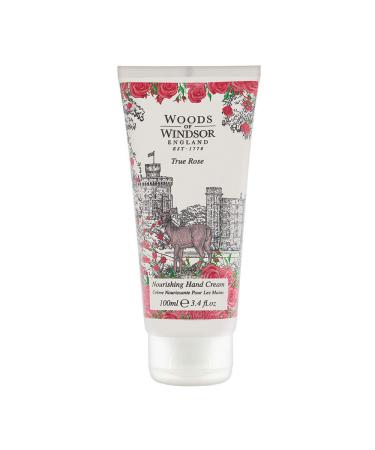 WOODS OF WINDSOR TRUE ROSE by Woods of Windsor HAND CREAM 3.4 OZ