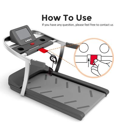 Universal Treadmill Safety Key for Proform, Weslo, Reebok, Epic, Golds Gym, Freemotion, Healthrider - Plastic Key - Buy Online on SooperMarket.com