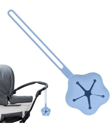 Buy Virtcooy Silicone Pacifier Holder | Pentagram-Shaped Baby Pacifier Container & Storage Bag - Perfect for Diaper Pocket - Blue - Buy Online on SooperMarket.com