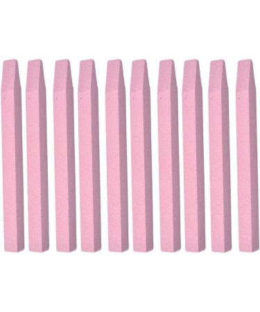 lmoikesz 5 Set of Precision Grinding Professional Grade Nail File Cuticle for Smooth and Polished Margin Easy to Use Stone Pink Pink 5Set - Buy Online on SooperMarket.com