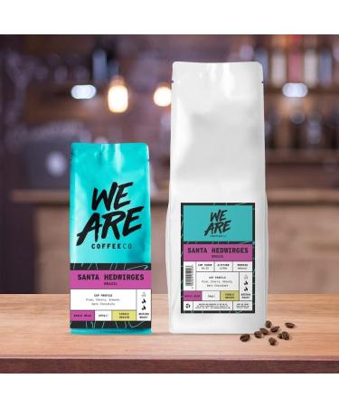 Coffee Beans 227g Bag Whole Bean Coffee Brazilian Coffee Beans Chocolate Nuts & Fruits Notes 100% Arabica Medium Roast Speciality Freshly Roasted Single Origin (We Are Coffee Co) Whole Bean 227 g (Pack of 1) - Buy Online on SooperMarket.com
