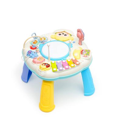 Activity Table for Baby Larning Table Musical Table for 1 2 3 Years Old Baby Toys Boys Girls Gifts Toddler Infant Toys (Size 11.711.712 Inches)
