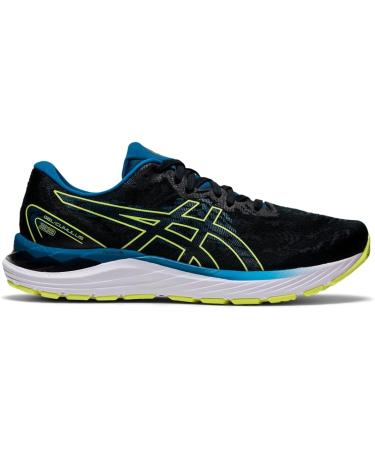 ASICS Men's Gel-Cumulus 23 Running Shoes - 11 Size - Black/Glow Yellow