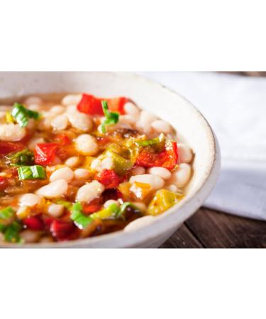 Buy White Beans - Dried Whole Giant Beans | Natural Protein Boost | Gourmet Quality 400g - International Shipping Available - Buy Online on SooperMarket.com