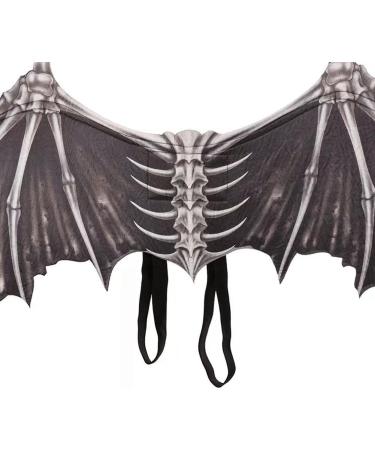 Cosplay Wings Angel Wings White Black Devil Skull Vampires Props Role Play Party Show Halloween Mardi Gras - Buy Online on SooperMarket.com