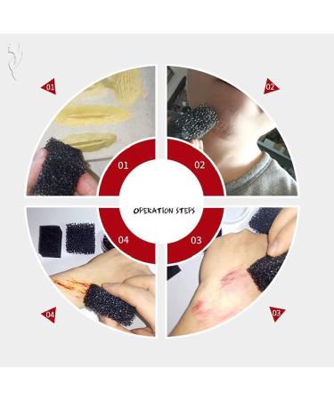 Go Ho 6 Colors Bruise Makeup Set for SFX Effects - Halloween & Theatrical Face Paint - Buy Online on SooperMarket.com
