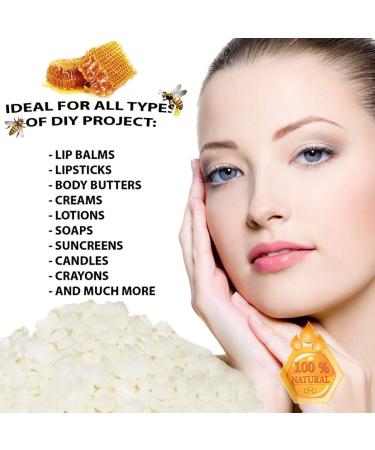 JHENG 2-lb Pure White Beeswax Pellets - 100% Pure Natural Wax | 2 lb Bag - Buy Online on SooperMarket.com