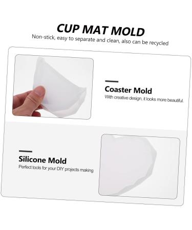 LALAFINA 12 Pcs Heart Diamond Mold Cup Mat Mold Food Serving Plate Mold Tray Set up Crystal Epoxy As Shownx3pcs 7.5X6cmx3pcs - Buy Online on SooperMarket.com