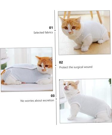 NOLITOY 3pcs Cat Postoperative Clothing Four Seasons The Cat Sx3pcs Sky-bluex3pcs - Buy Online on SooperMarket.com