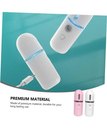 BELLIFFY 2pcs Moisturizing Sprayer Mini Face Sprayer Mist Sprayer Humidifier USB Face Handy Sprayer Abs - Buy Online on SooperMarket.com