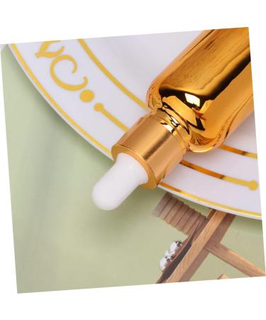 Gogogmee 1pc Essential Oil Dropper Bottle Perfume Drop Bottle Refillable Bottle Medical Dropper Bottle Essential Oil Perfume Refillable Drop Bottle Essential Oil Bottle Lab Pipette Bottle 9.4x2.8cm Golden - Buy Online on SooperMarket.com