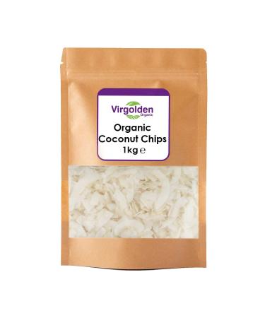 Organic Coconut Chips 1kg by Virgolden Organic