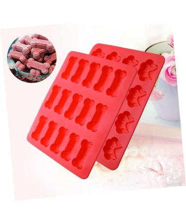 FRCOLOR 6 Pcs Cajas para Con Chocolate Cookie Cake Silicone Cupcake Cake Mold Silicone Dog Bone Cake Molding Dog Paw Cake Mold Cake Mold for Baking Animal Cute mediumx3pcs - Buy Online on SooperMarket.com